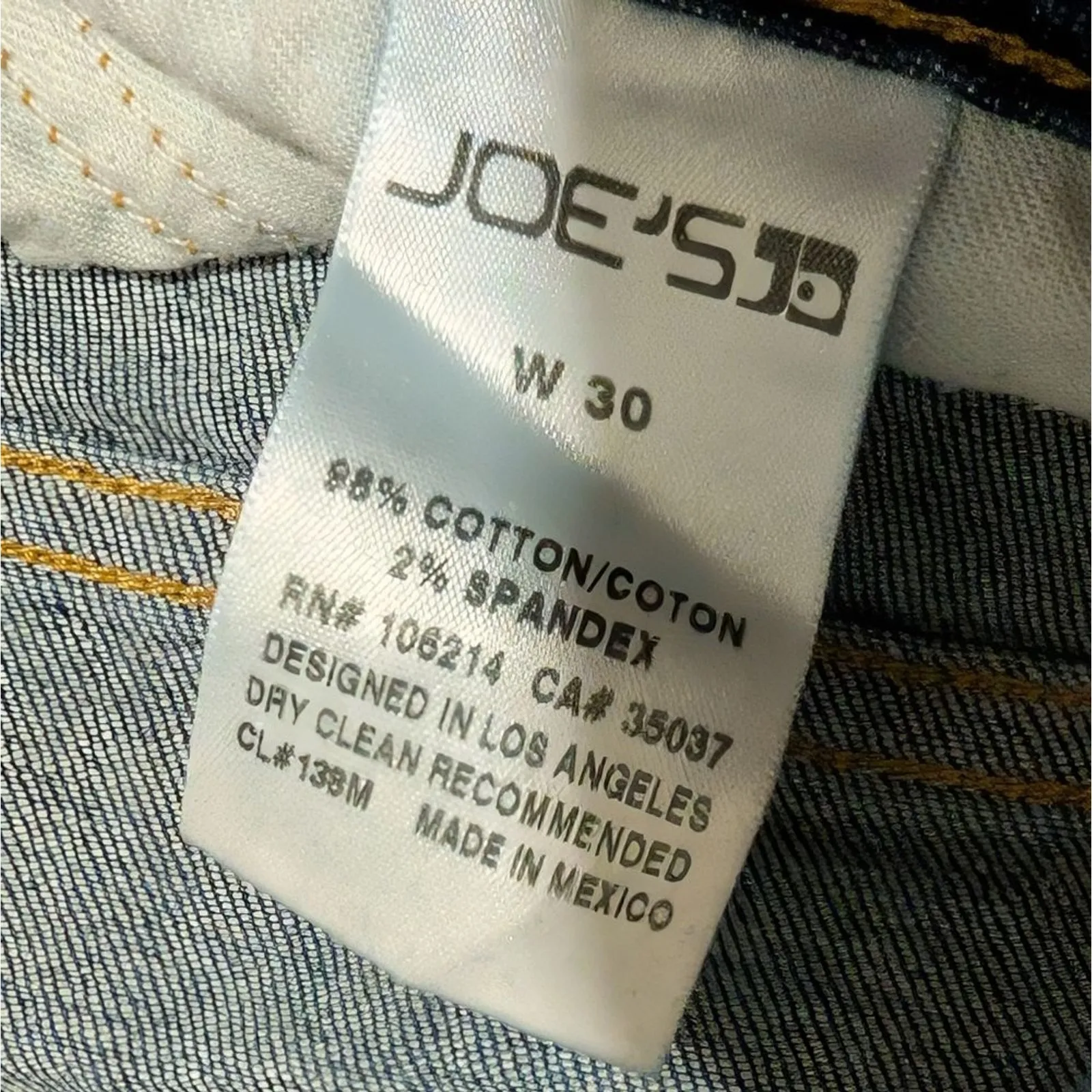Joe's Jeans Womens 30‎ Mayra Skinny Leg Ripped Distressed Denim Pants - Image 3