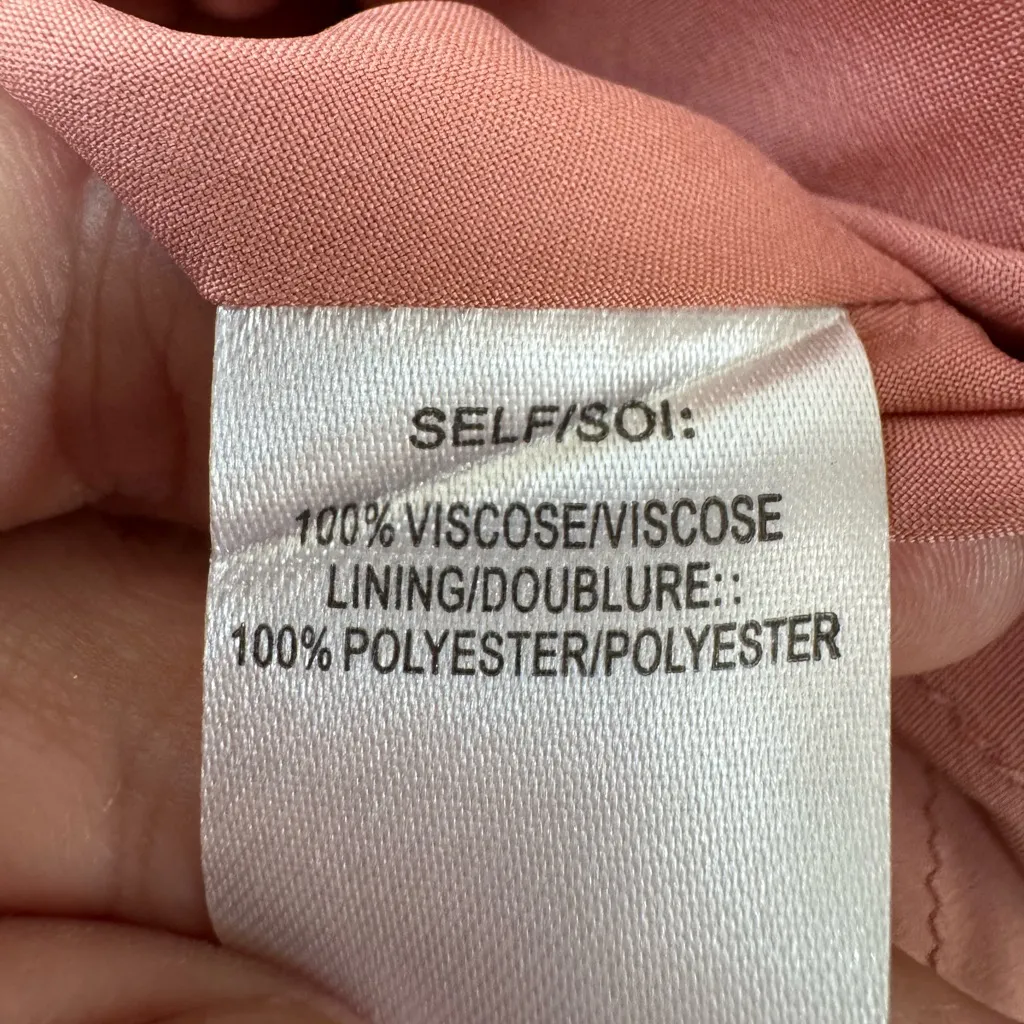 Tanya Taylor Long Sleeve Blaire Wrap Midi Dress in Garnet Rose Multi sz 0 $695 - Image 10