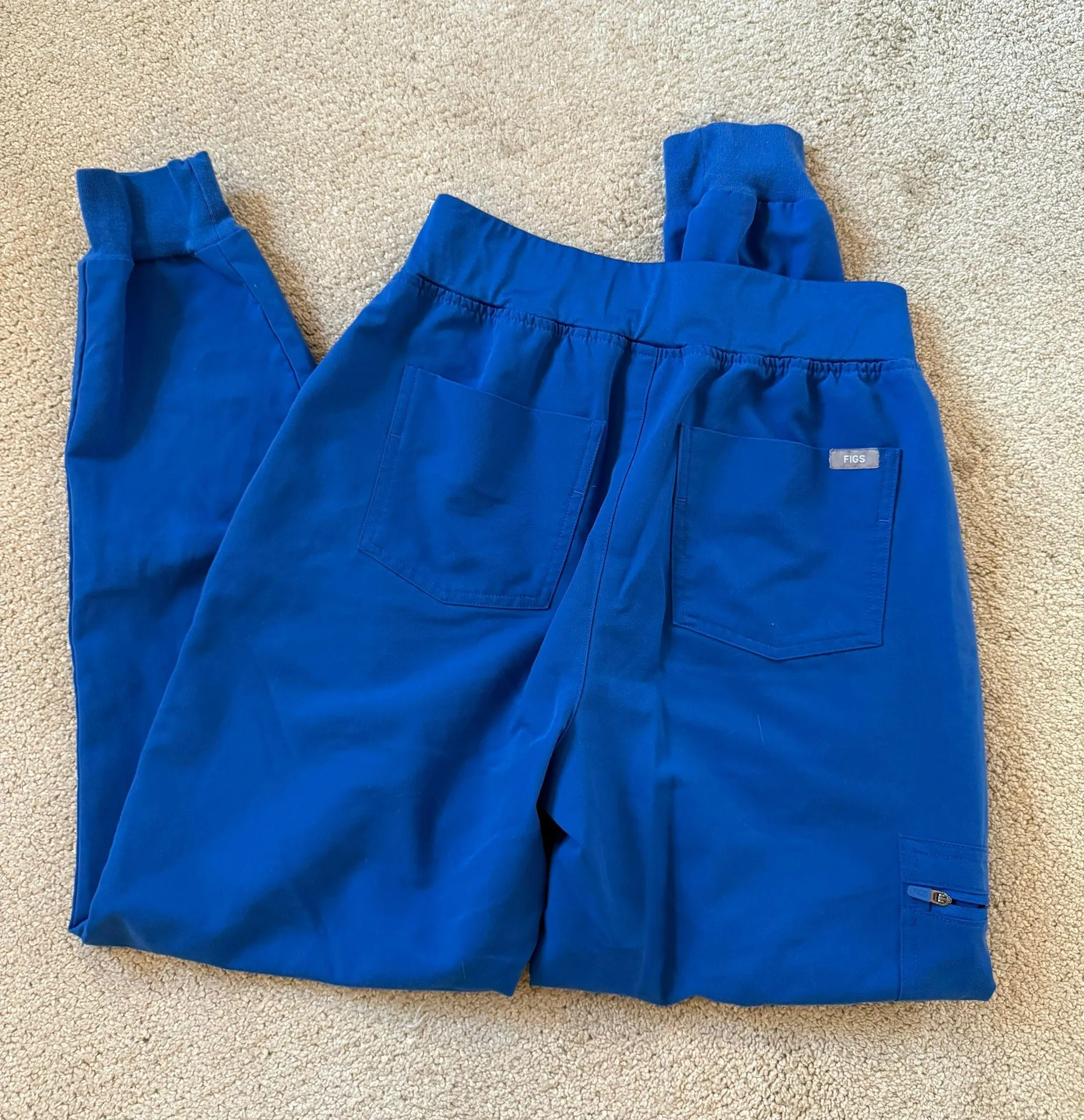 Royal Blue Zamora Jogger Scrub Pants - Image 3