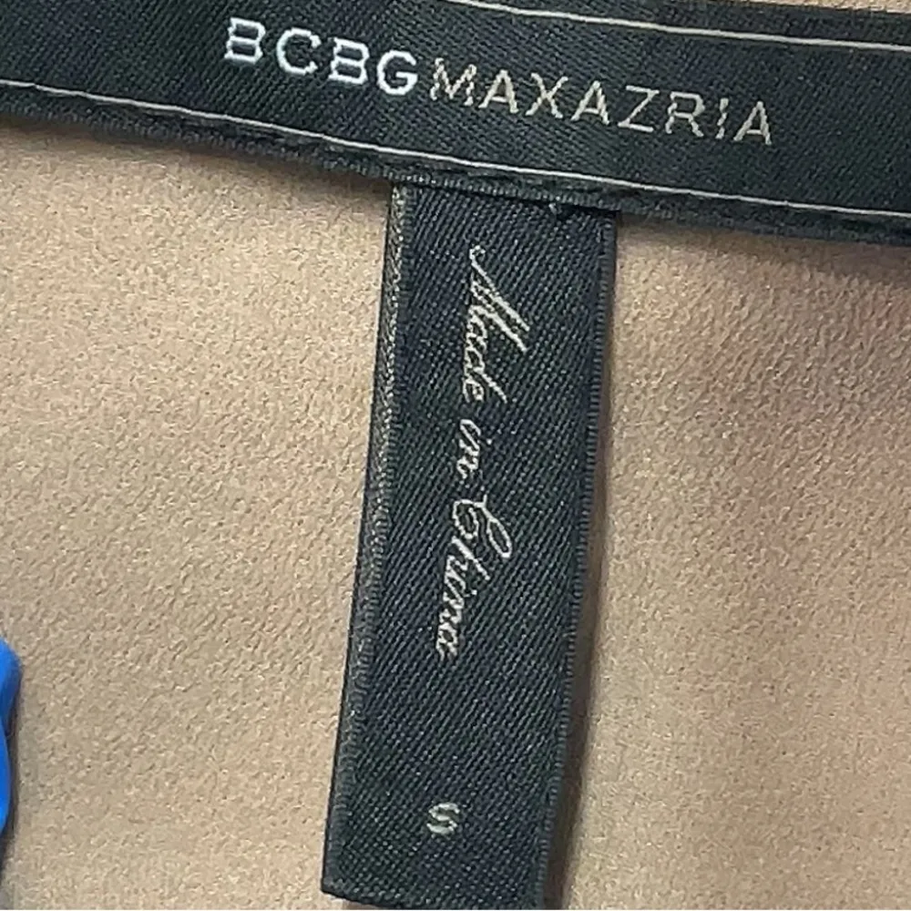 BCBGMAXAZRIA Haile Lace Romper Black Overlay Short Sleeve Women’s Size Small S - Image 6