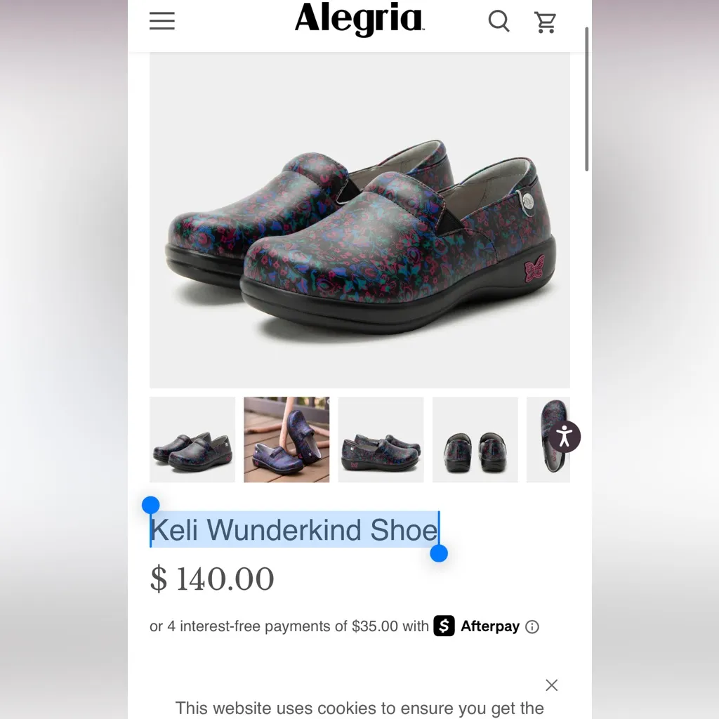 Alegria Keli Wunderkind Shoe Womens Size 8 - Image 10