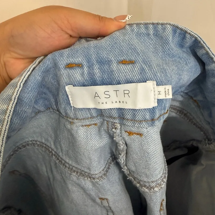 ASTR Davina Denim Short Medium Revolve‎ - Image 5