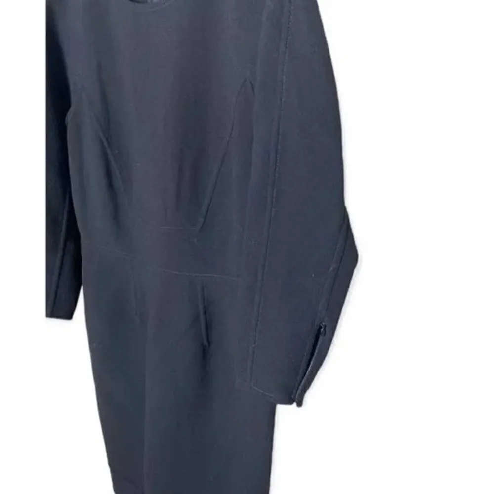 Oscar de La Renta SZ 10 black wool Dress - Image 4