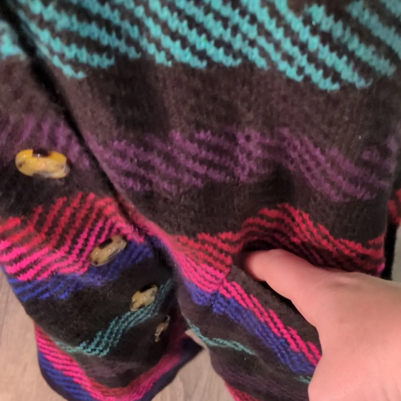 Torrid Multi Plaid Long Sleeve Notched Collar Cardigan Size 2X - Image 3