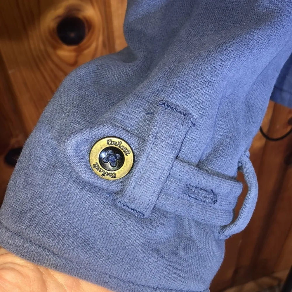 Carhartt periwinkle coloured zip up coat jacket medium fall work wear classic​​ - Image 5