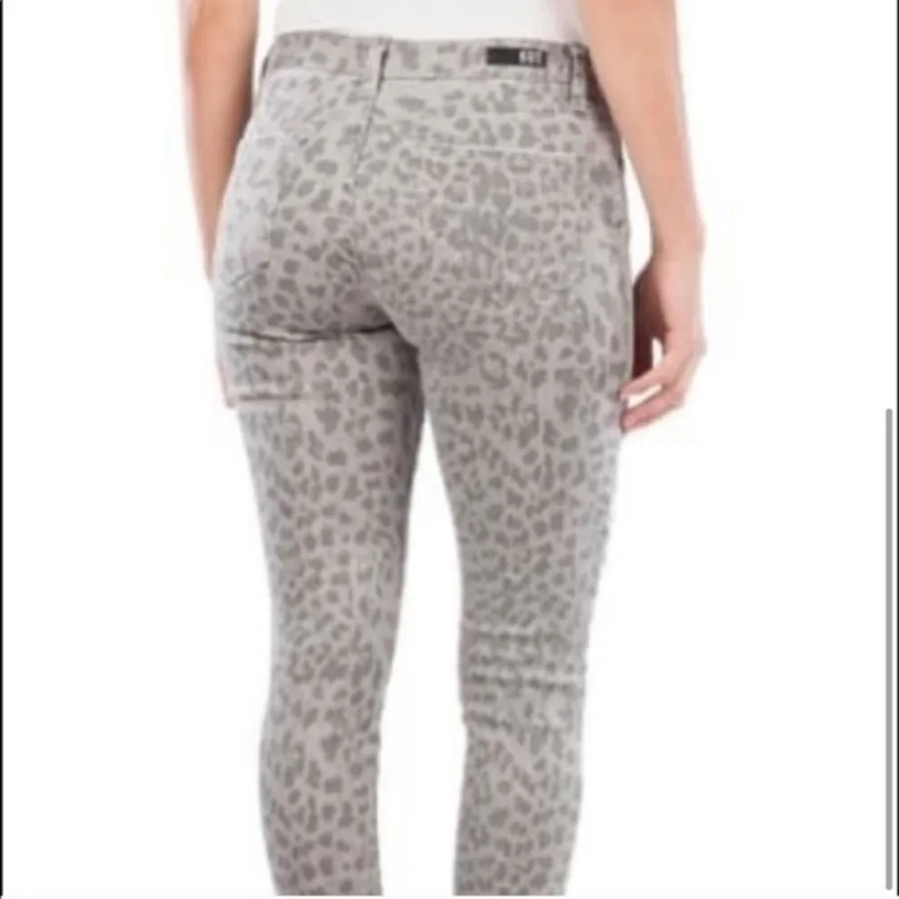 NEW Kut From The Kloth Skinny Leopard Grey Cheetah - Image 19