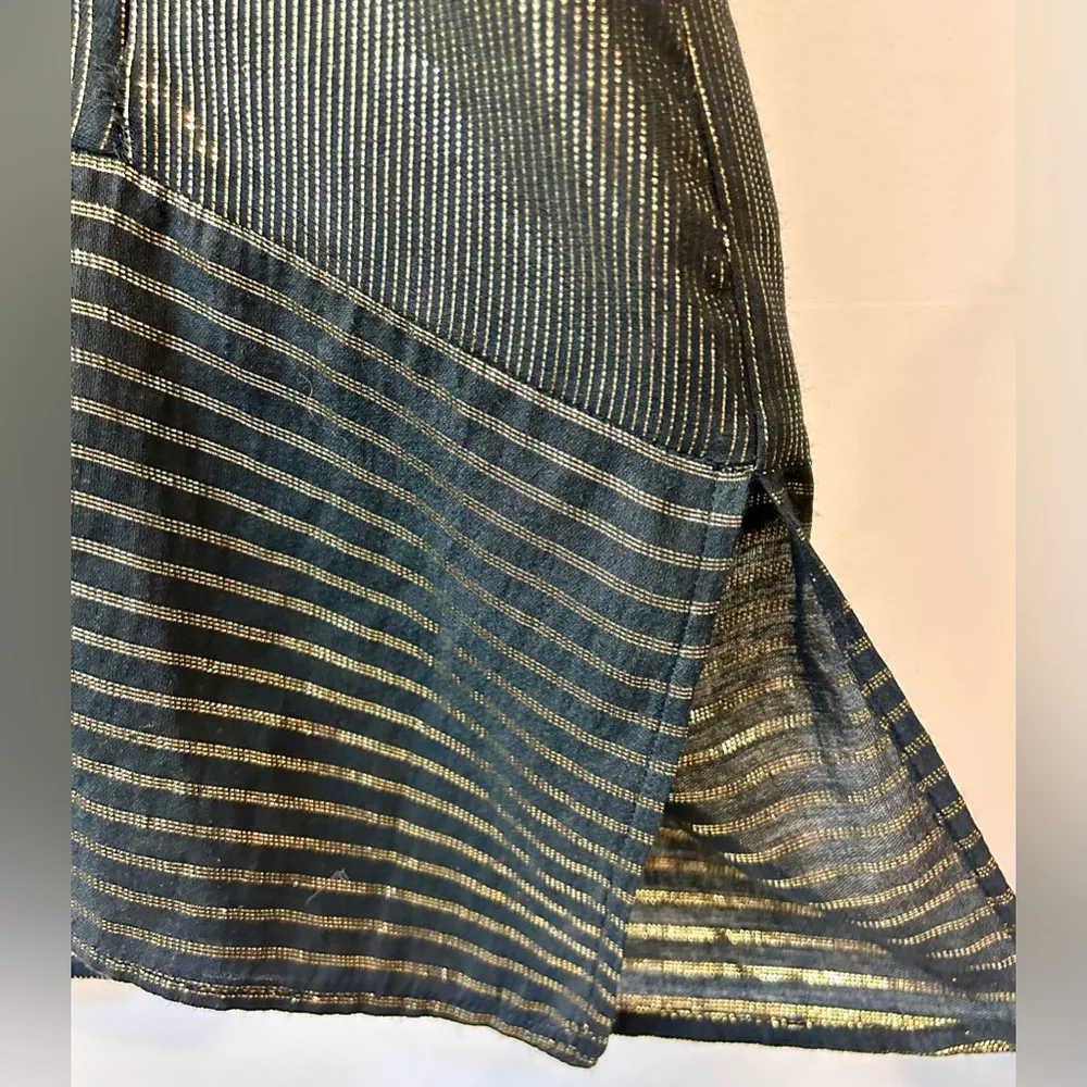 Zara Shiny Patchwork Tunic Size Large - Image 9