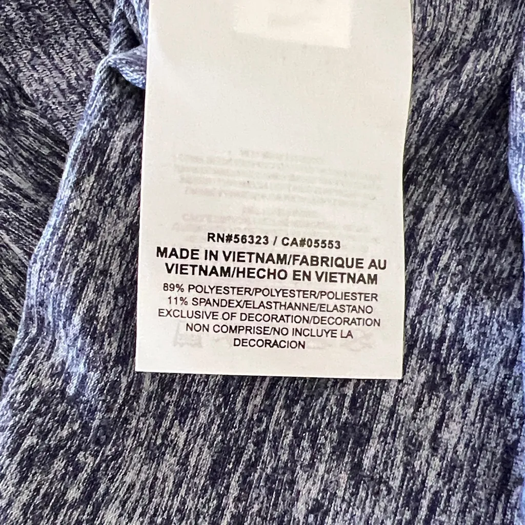 Arizona Wildcats Nike Heathered Blue Quarter-Zip Pullover Women SZ Large - Image 9