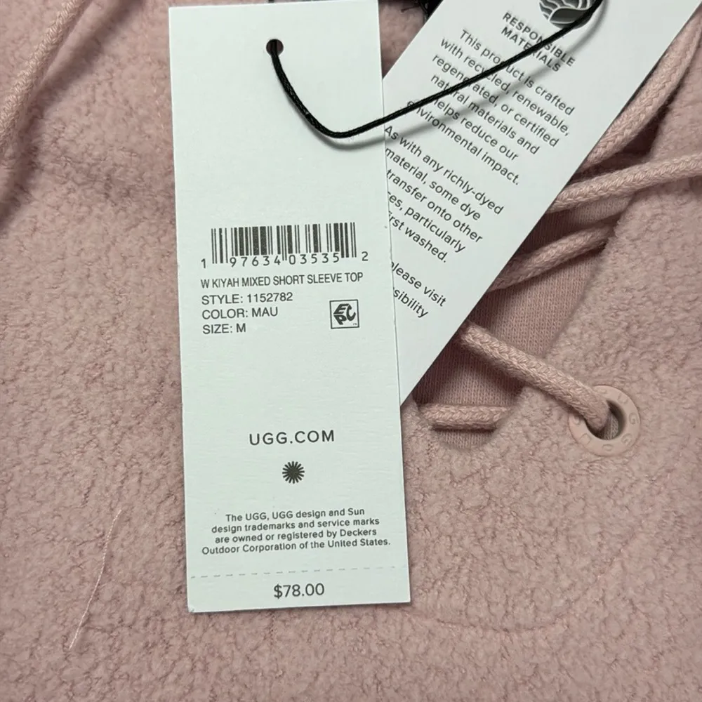 UGG Kiyah Mixed Short Sleeve Top - Image 5