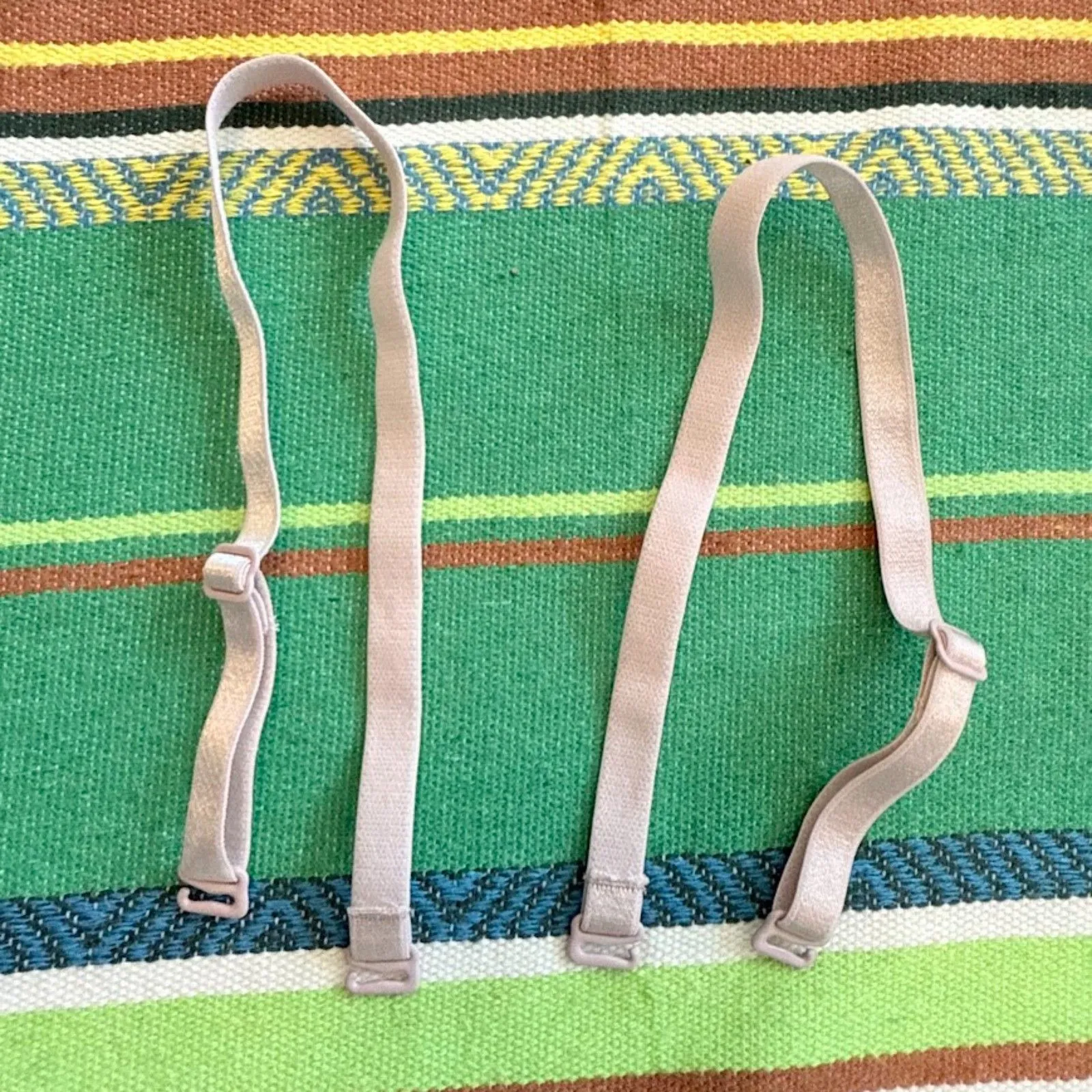 Undies Snakeskin Print Strapless Balconette Bra in Pastel Pink & Cream size 34C - Image 6