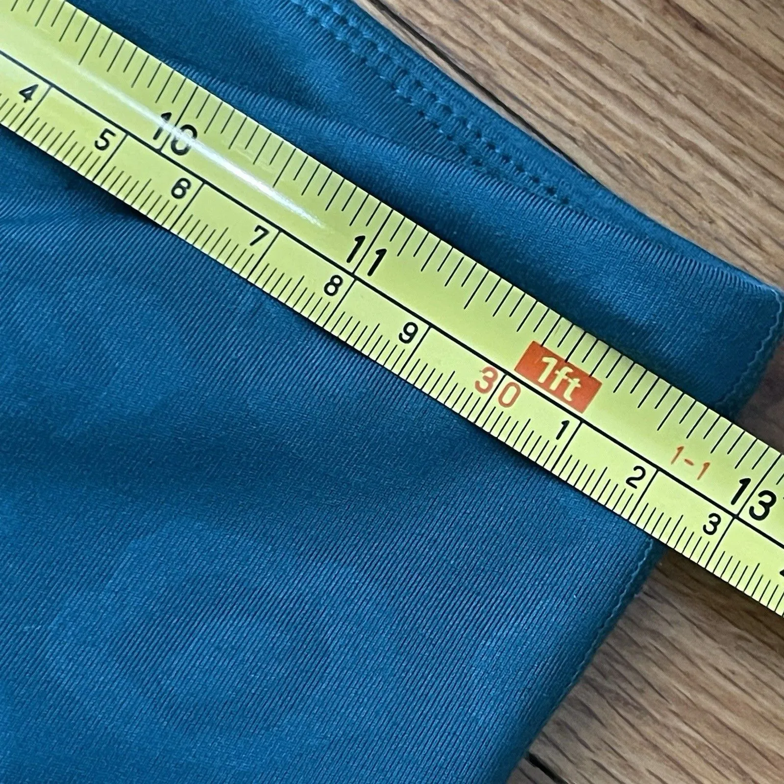 LILLY PULITZER Luxletic Leggings‎ Small Teal Animal Print Workout Gym Run Active - Image 7