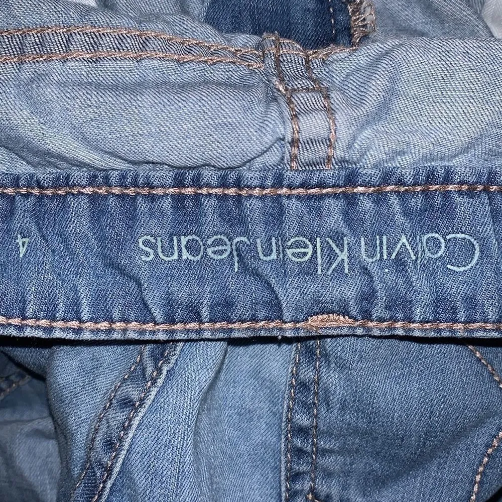 CALVIN KLEIN JEANS blue jeans shorts 4‎ - Image 6