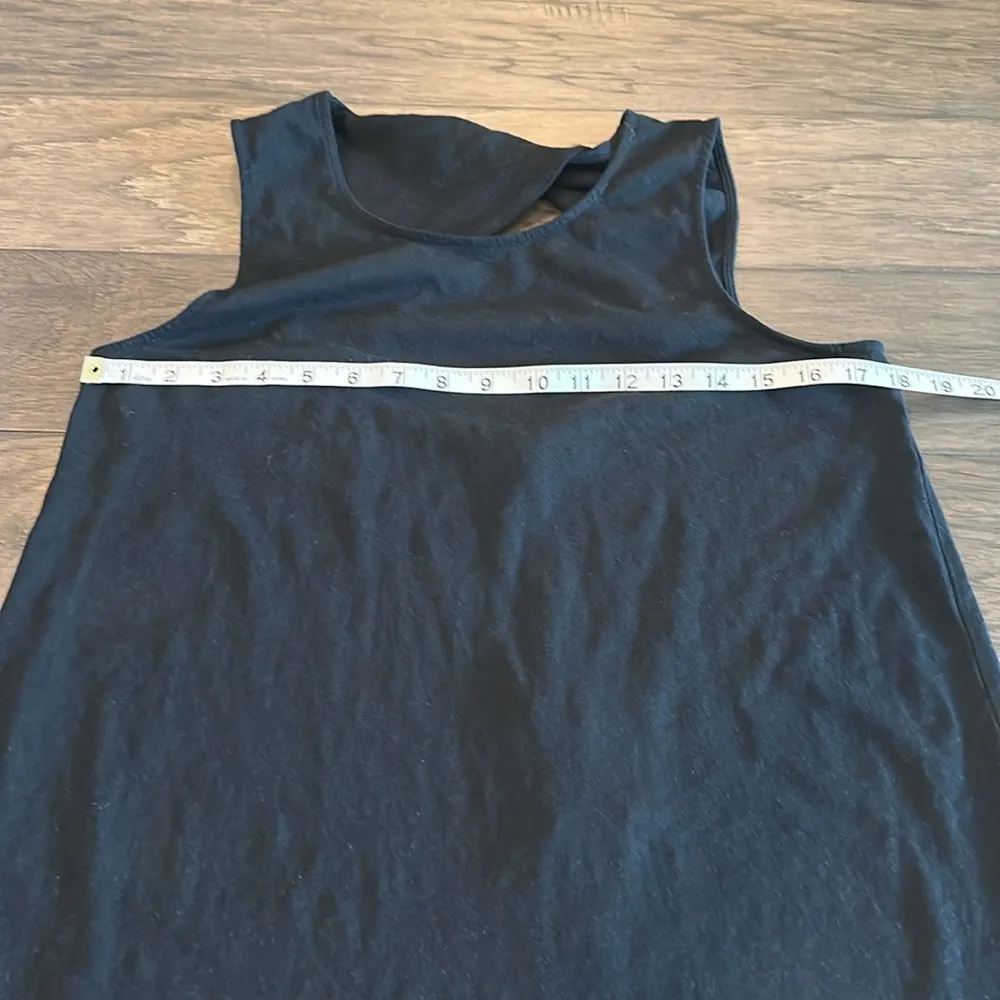 NWT JCrew Factory Twist Back Dress Sz M Black Size M - Image 5