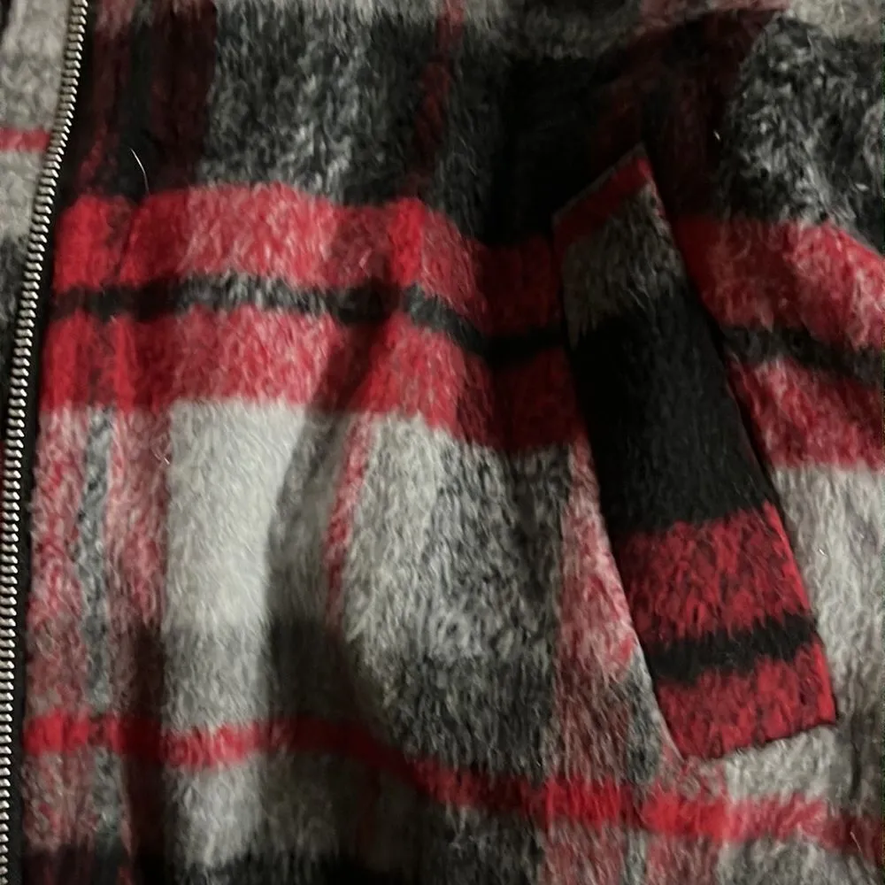 Wild Fable - Plaid BomberJacket Size M - Image 7