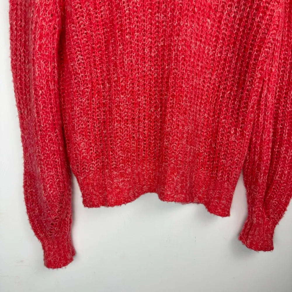 Anthropologie Honore Ribbed Knit Pullover Sweater Sz Medium Wool Blend - Image 15