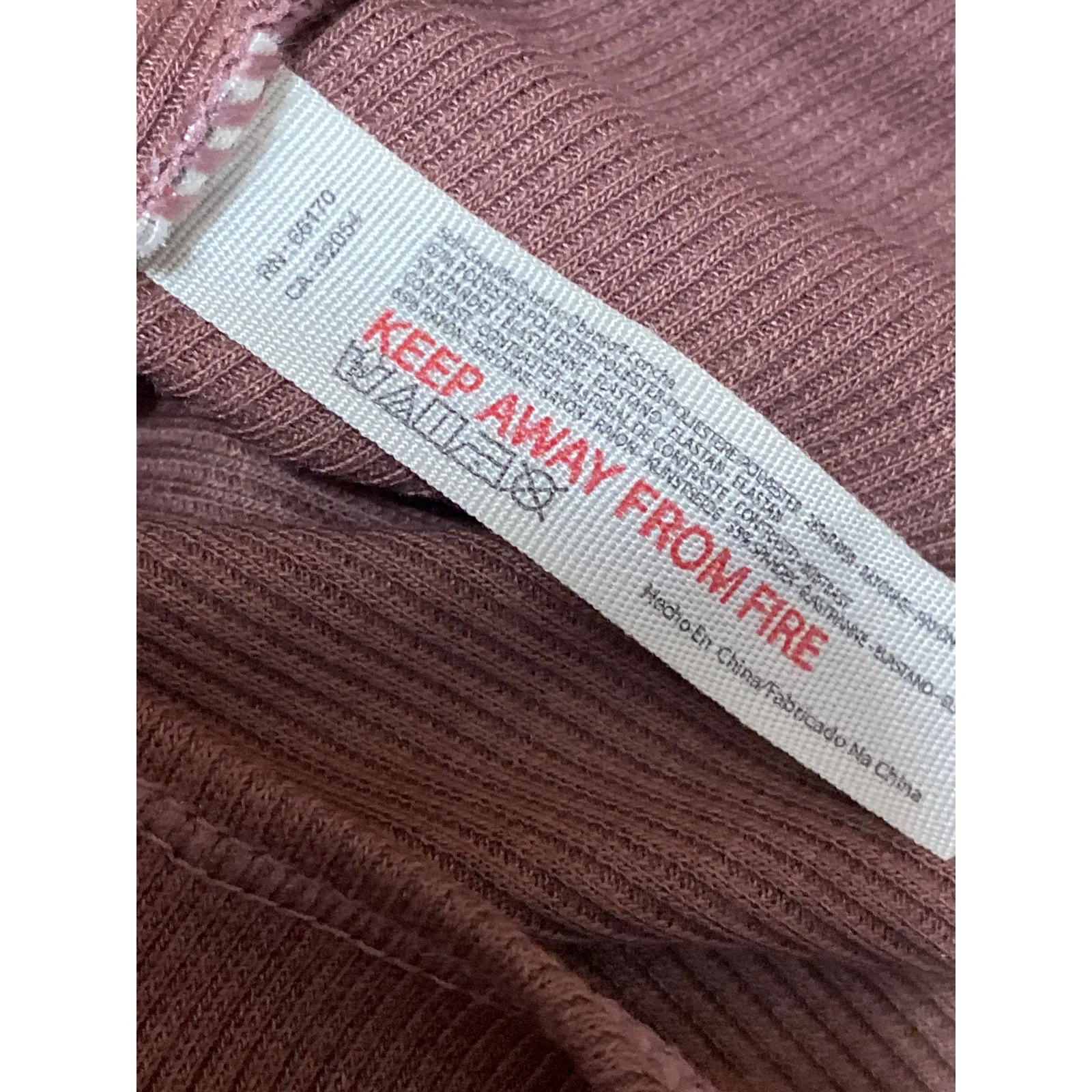 Free People Do It Right Women's Brown Collared V Neck Long Sleeve Bodysuit Top S - Image 4