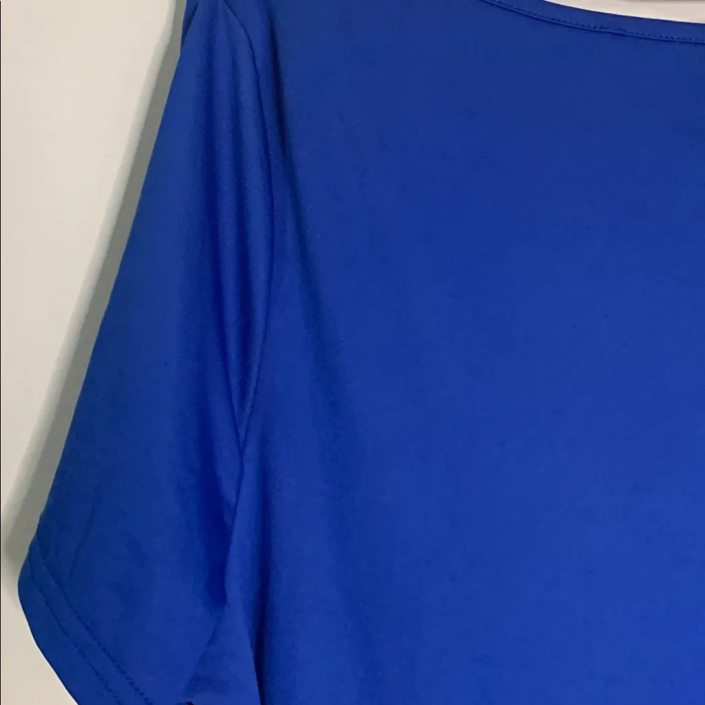 Blue Short Sleeve Jumpsuit - Image 6