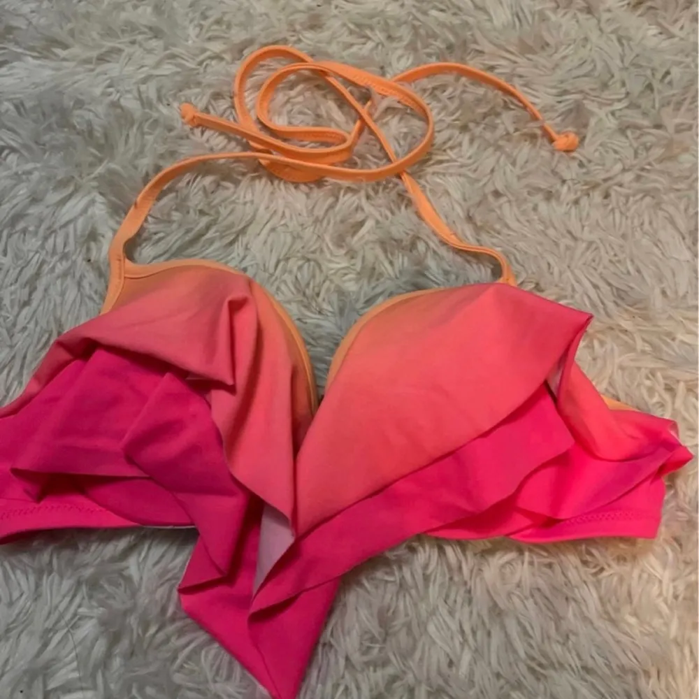 Super cute PINK-Ombré swim top, push up - Image 2