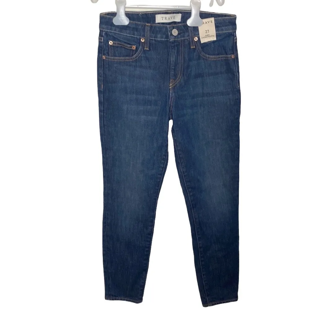 Trave Sophie low rise slim crop jeans in mystifies me wash size 27 - Image 26