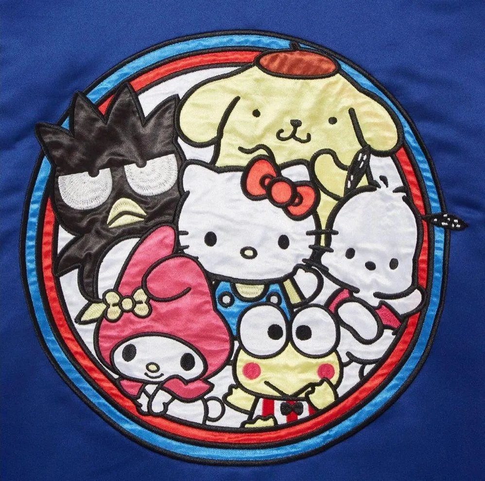 NEW  and Friends Blue Bomber Jacket Adult size XL - NWT - Image 4