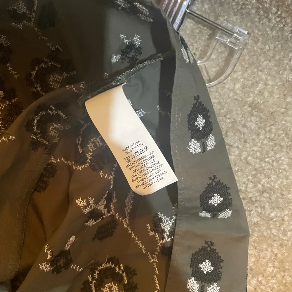 NWT Kate Spade Broome Street Embroidered Poplin Skirt - Image 7