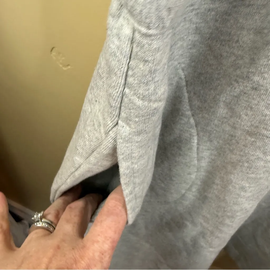 NWT Zella Dress Women's 2X Heather Gray Drawstring Waist Sleeveless Sweatshirt‎ - Image 11