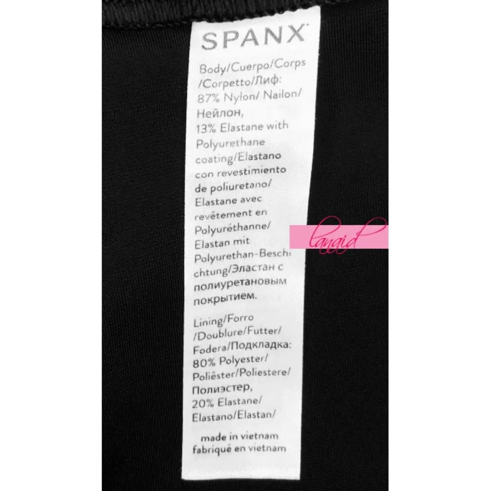 Spanx Faux Leather Camo Leggings Black Camouflage High-Rise Waist Skinny Pants S - Image 16