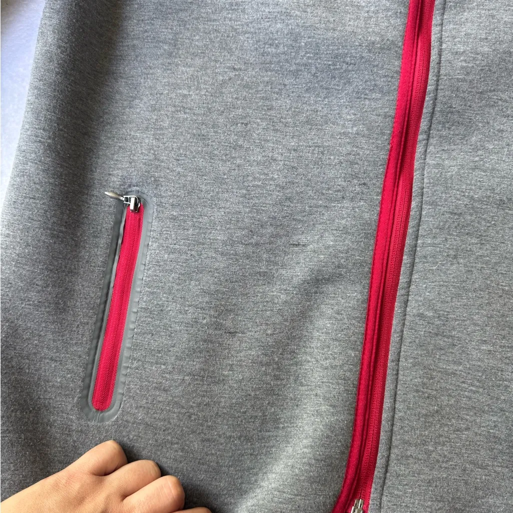 Touch by Alyssa Milano Red Jacket with Gray Lining size M Size M - Image 14