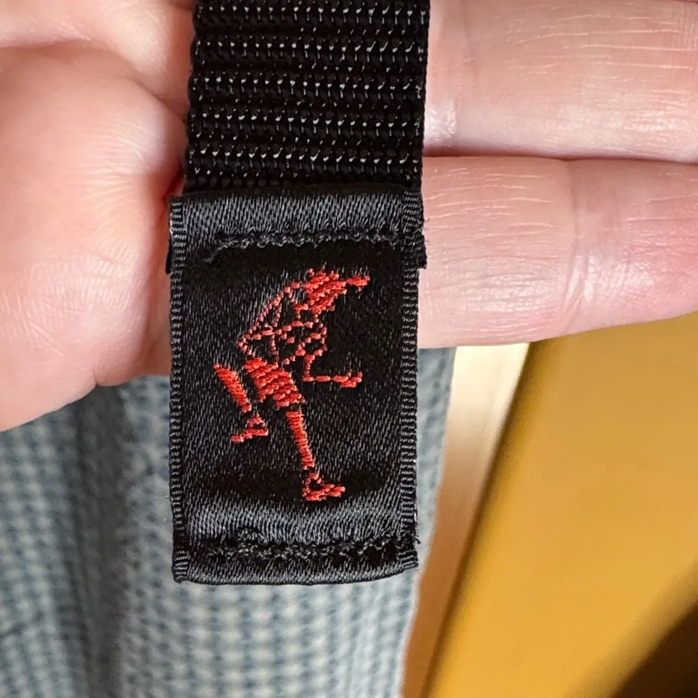 Gramicci O.G. DOBBY JAM PANT Women's Blue Checkered Pajama Pants Size Large - Image 7