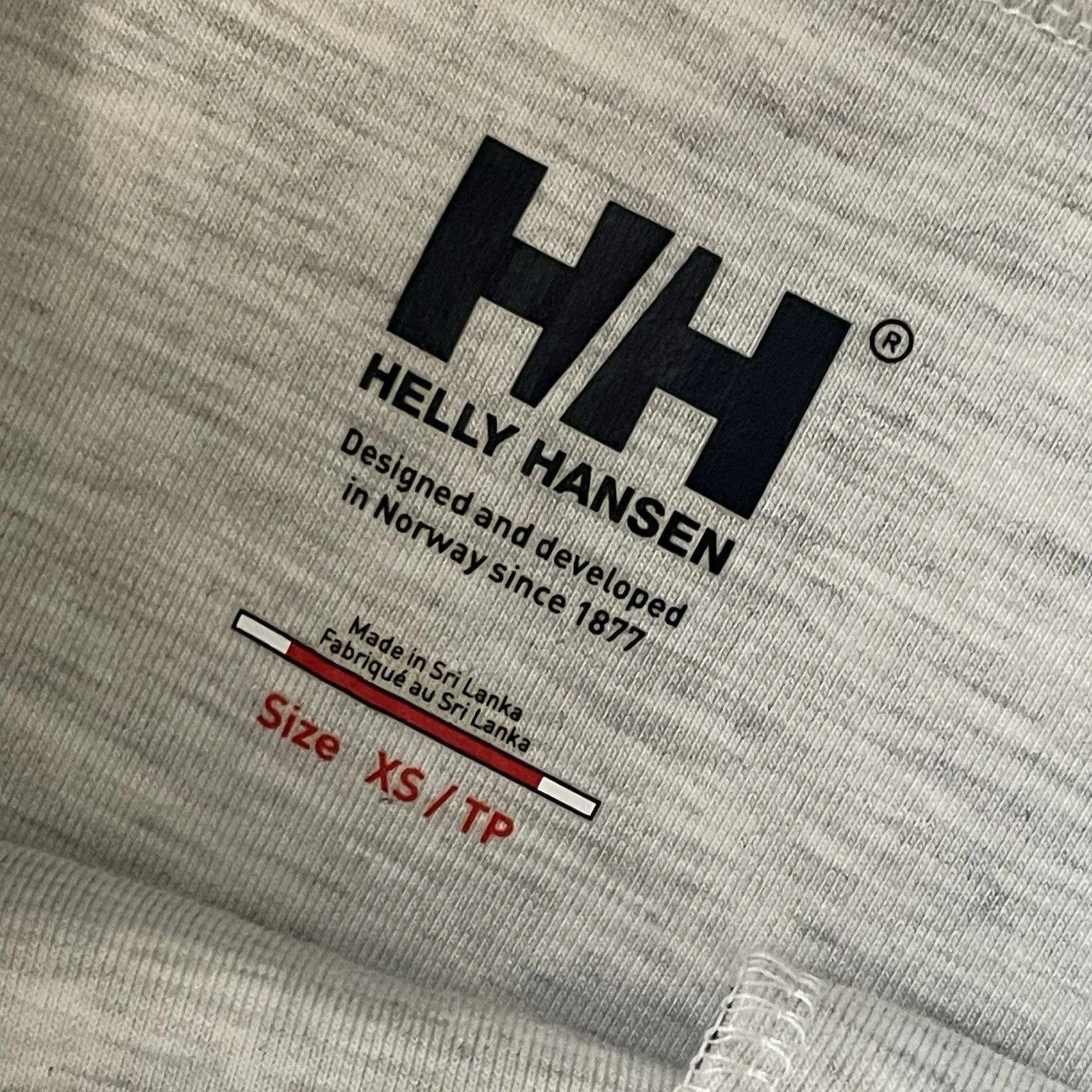 HELLY HANSEN Naiad Blie Striped Mini Skirt XS Gray Navy Blue Active Nautical - Image 5