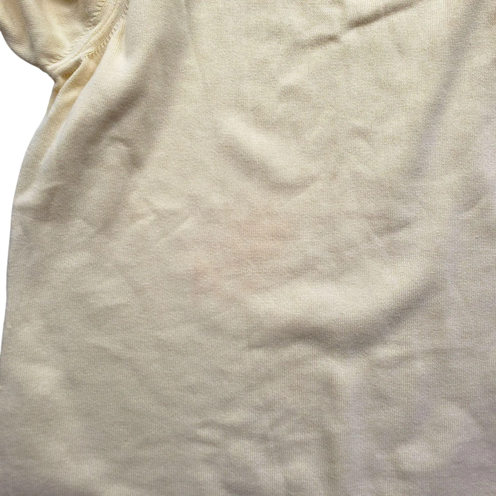 Vintage Talbots Womens Large Yellow Pullover Sweater Top Mock Neck - Image 7