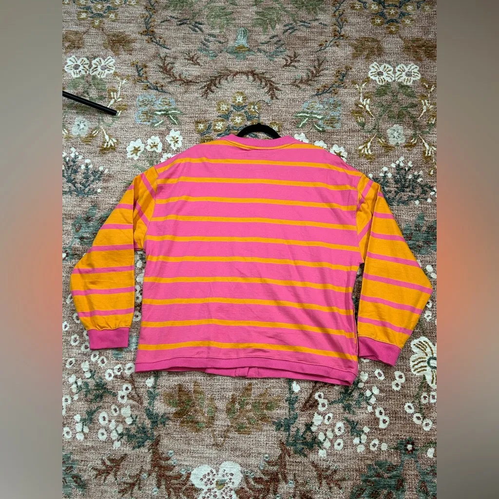 Free people Classic Striped Cardigan - Image 5