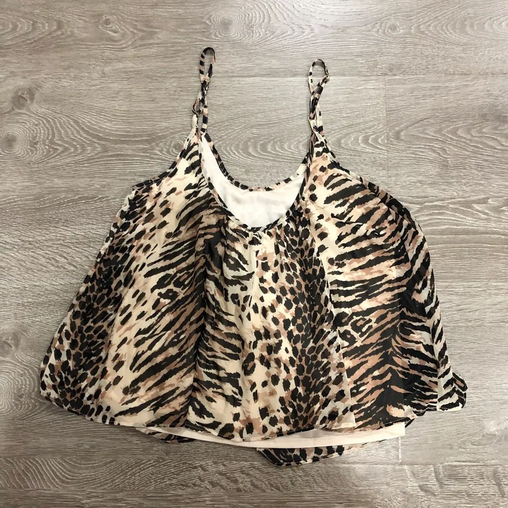 New NWOT Show Me Your Mumu Swingy Swing Tank Top Cheetah Animal Print Small - Image 7