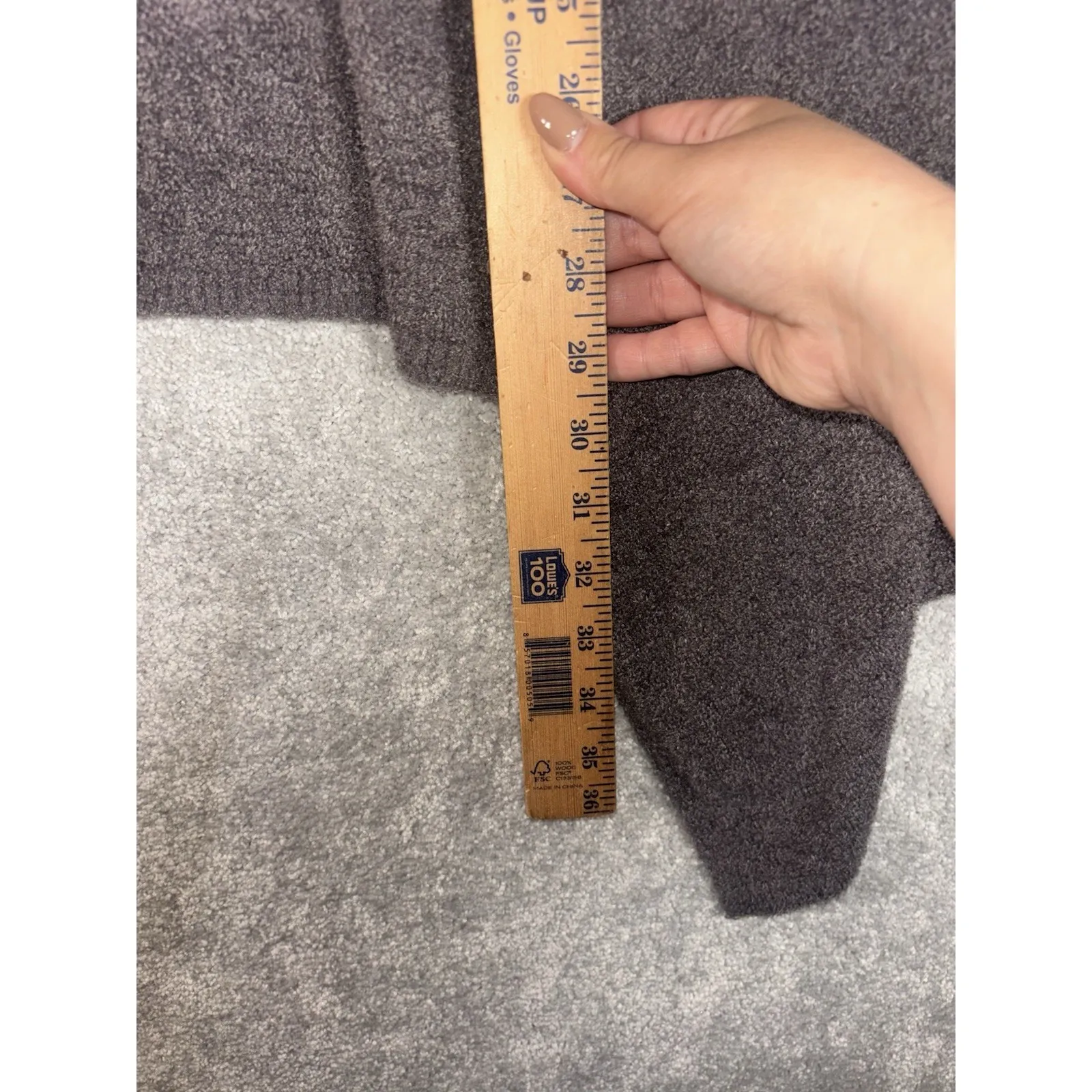 Barefoot Dreams CozyChic Lite Open Front Knit Cardigan Island Wrap L/XL Brown - Image 7