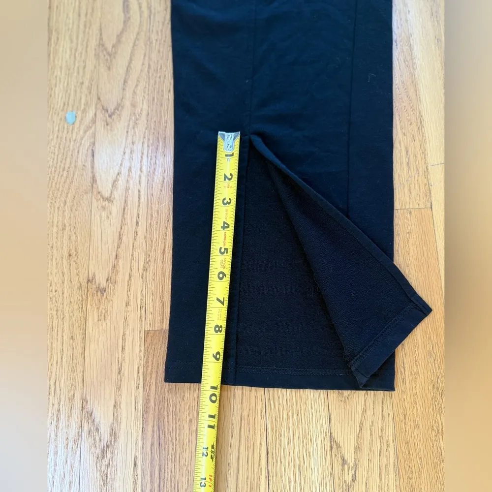 SUNDAYS Cullen Split Front Pants Black Size M - Image 10