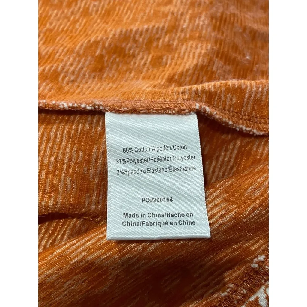 ModCloth Brocade Dress Orange Size 1X - Image 4