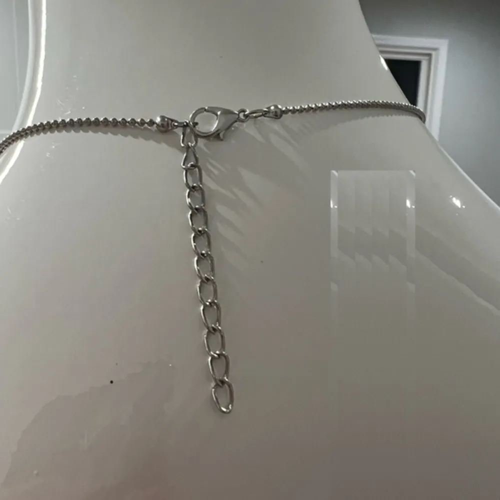 Necklace with Butterfly Pendant Silver - Image 6