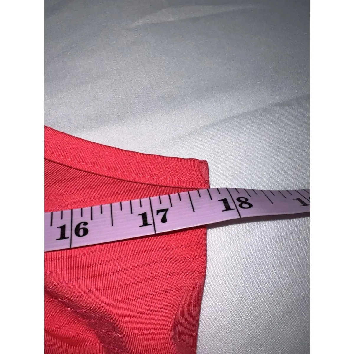 Old Navy Active neon pink racerback bubble hem tank top workout gym women M - Image 7