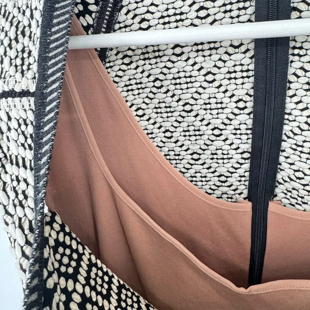 BYRON LARS Beautymark Anthropologie Josette Bodycon Pencil Dress Sz 12‎ Black - Image 8