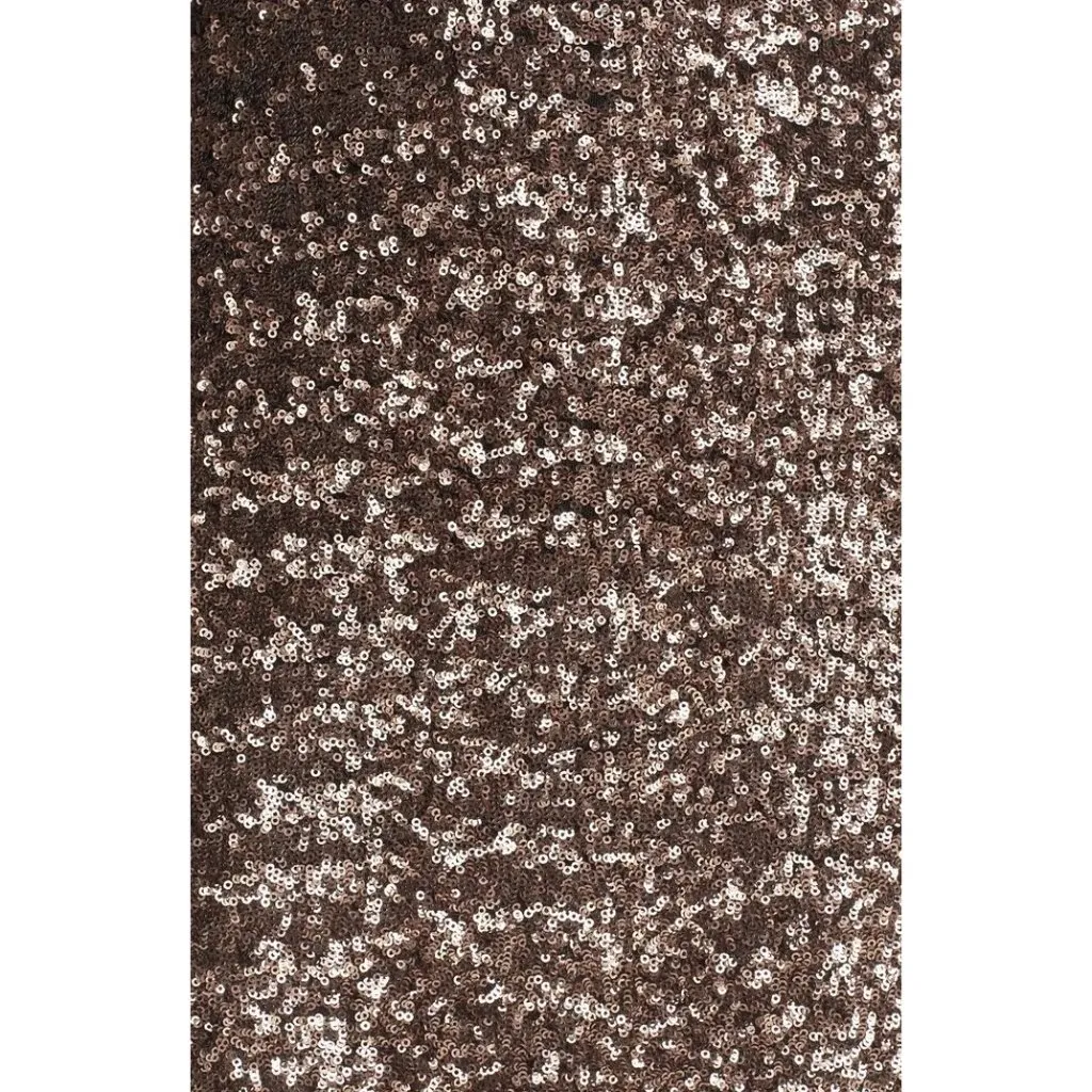 Dress the Population Jaden Cutout Dress Size Small Copper Sequin Long Sleeve - Image 3