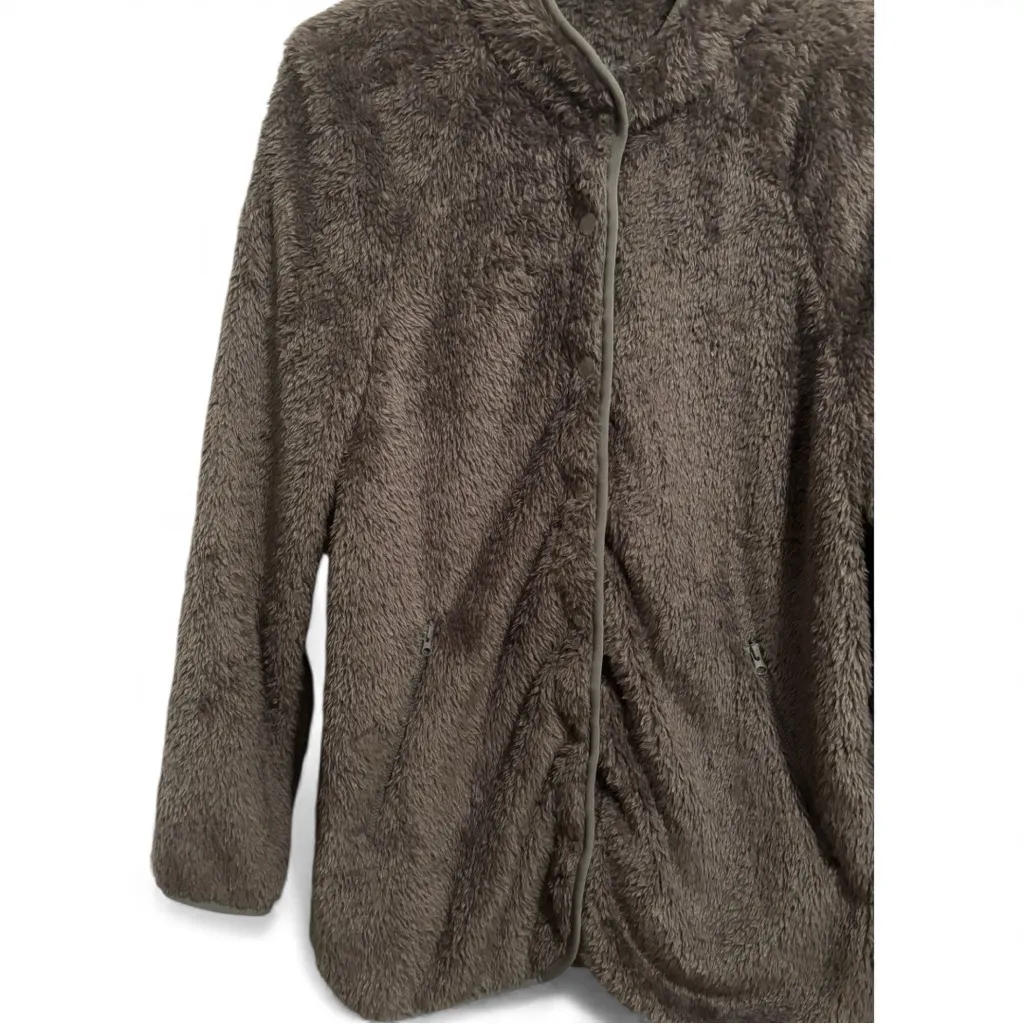 Women’s Cozy Gray Women's Jacket Size Large - Image 5