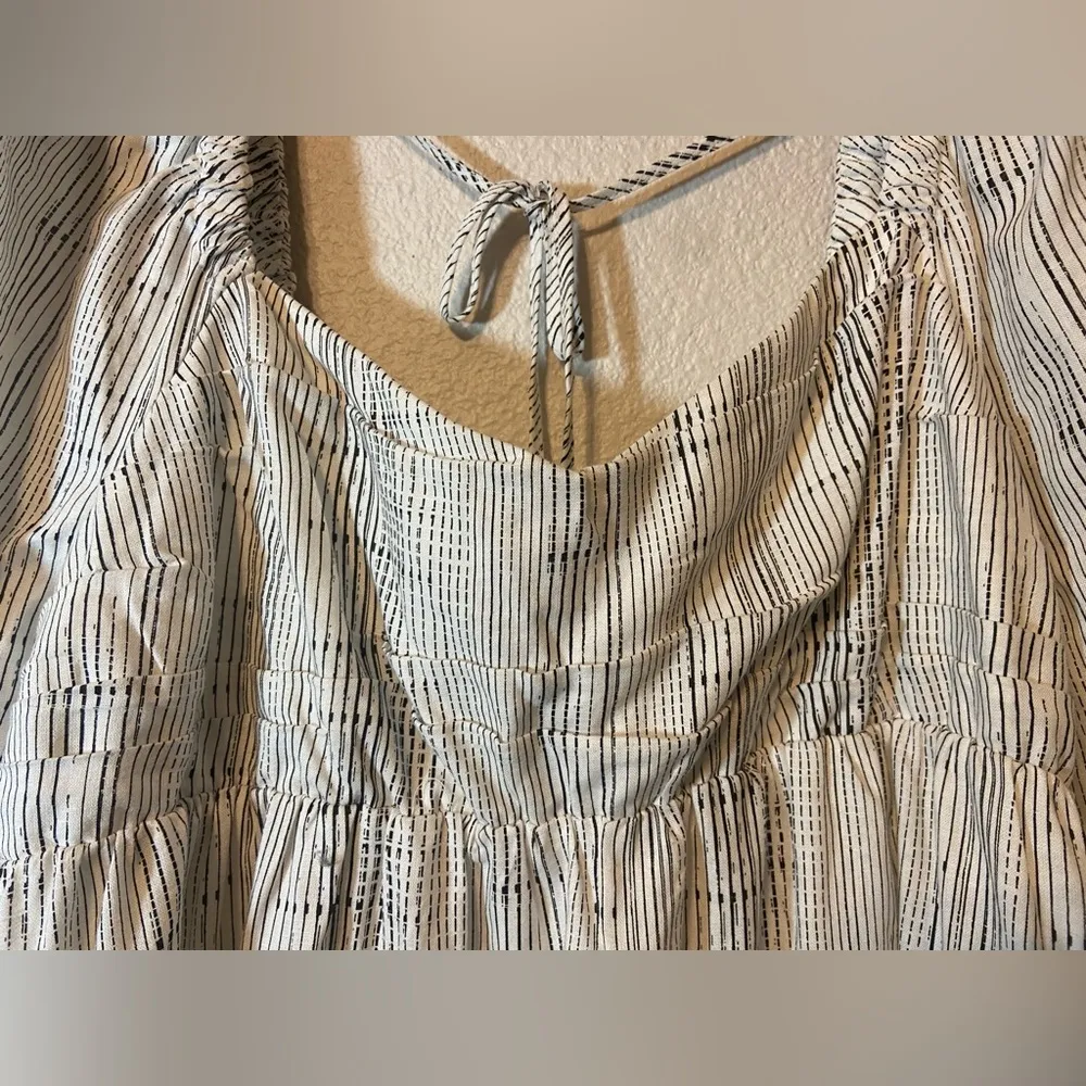 Open Edit Babydoll Tie Back Dress Size XL NWT - Image 5