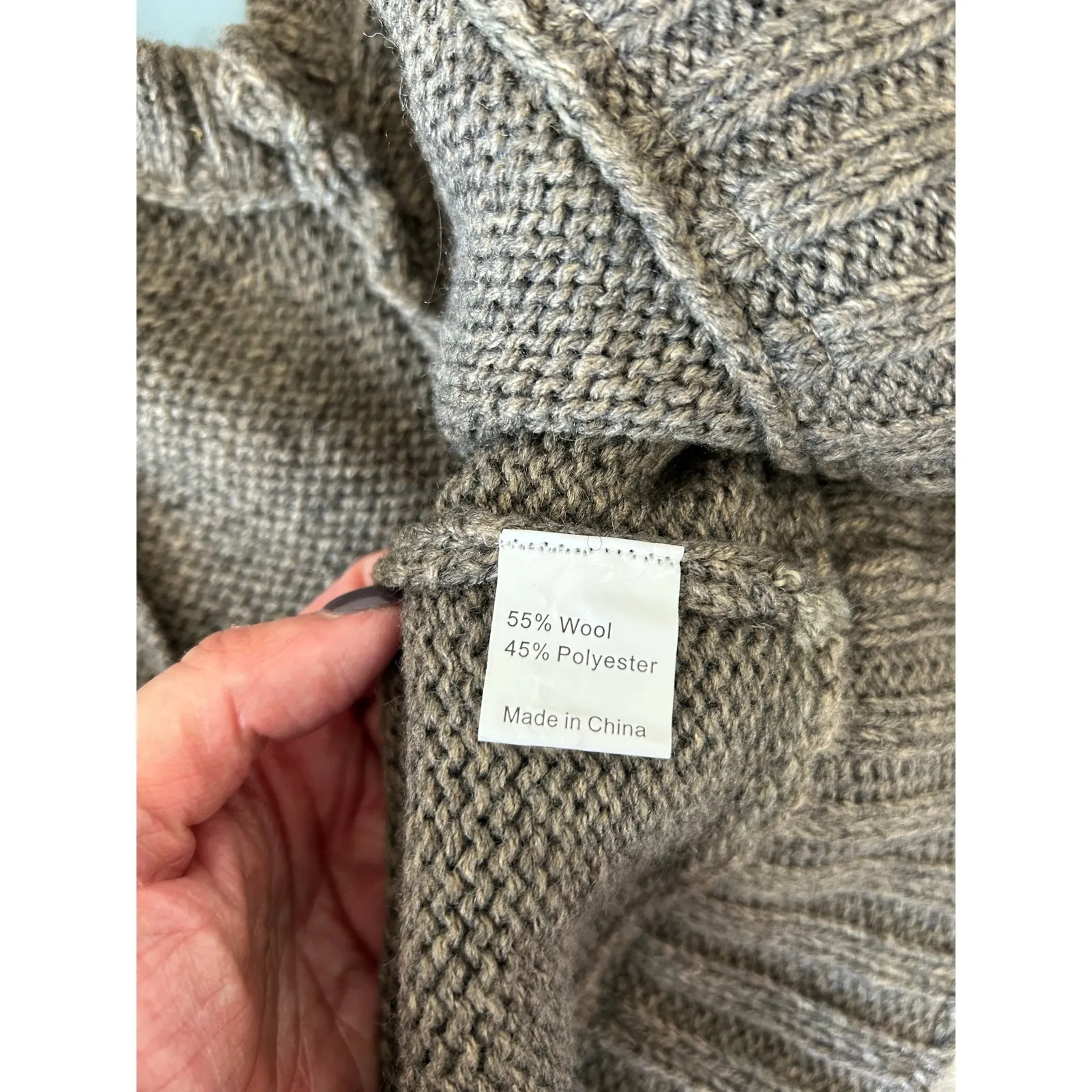 Y2k John Fashion vest size S wool blend faux fur fairy whimsigoth frilly Gray - Image 8