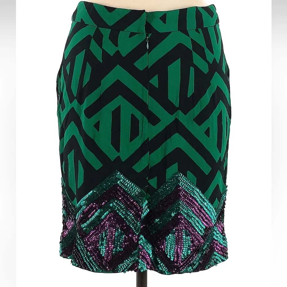 Anthropologie Deco Sparkel Sequined Skirt by Carnation Lily Lily Rose Size 8 M - Image 3