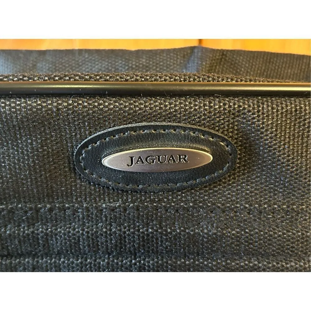 Jaguar Bag Carry On Luggage Travel Vintage Black - Image 2