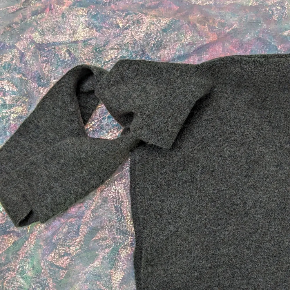 ZARA ASYMMETRIC KNIT TOP size M - Image 10