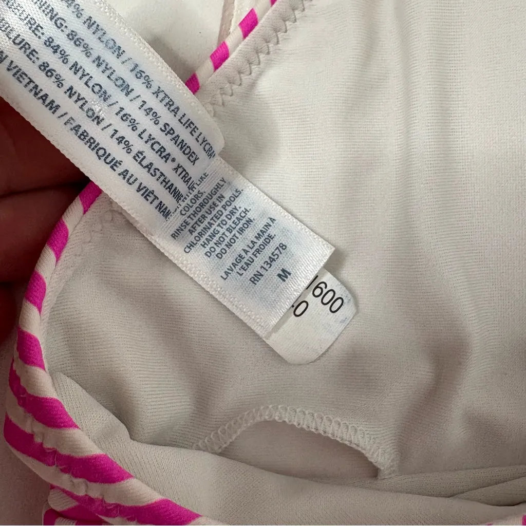 Vineyard Vines  Striped Sconset Pink Bikini Set 019 - Image 5