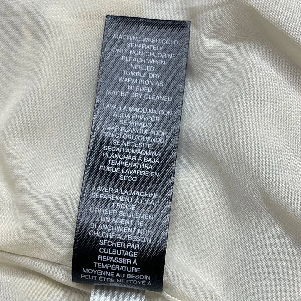 Chico's BLACK LABEL Ombre Animal Blazer‎ Jacket Size 1 (US 8) Gold Black Tiger - Image 9