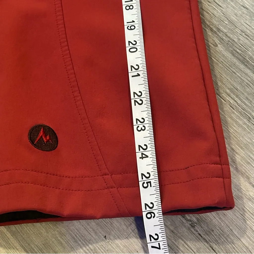 Marmot Red Zip Up Faux Fur
Hooded Light Winter Jacket Coat
- Women's Large - Image 7