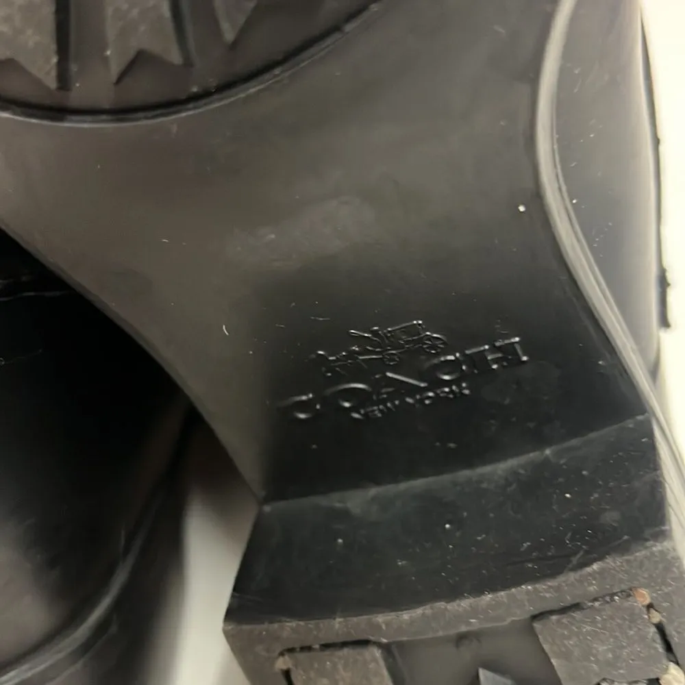 Coach‎ Zahara Rainboots Rubber Boots Rain Size 5B A1 - Image 13